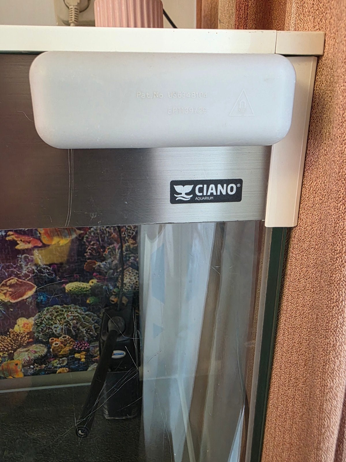 ciano aquarium, Ophalen of Verzenden, Zo goed als nieuw, Leeg aquarium