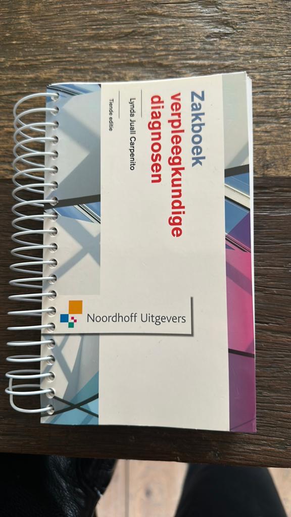 Zakboek verpleegkundige diagnosen - tiende editie, Boeken, Studieboeken en Cursussen, Ophalen of Verzenden, Gamma, Zo goed als nieuw