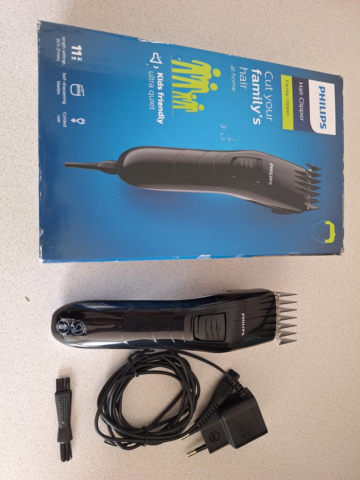 Philips Haartrimmer - Familie Haarknipper, Ophalen of Verzenden, Zo goed als nieuw, Haarverzorging