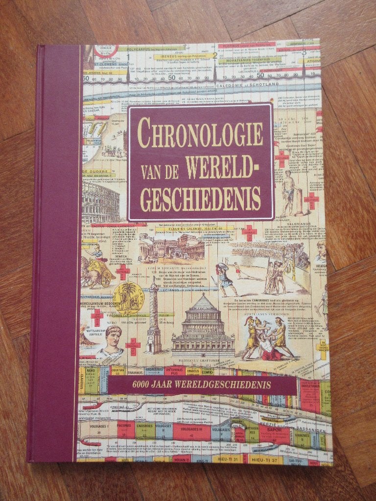 Chronologie van de Wereldgeschiedenis (supergroot boek), Ophalen of Verzenden, Gelezen