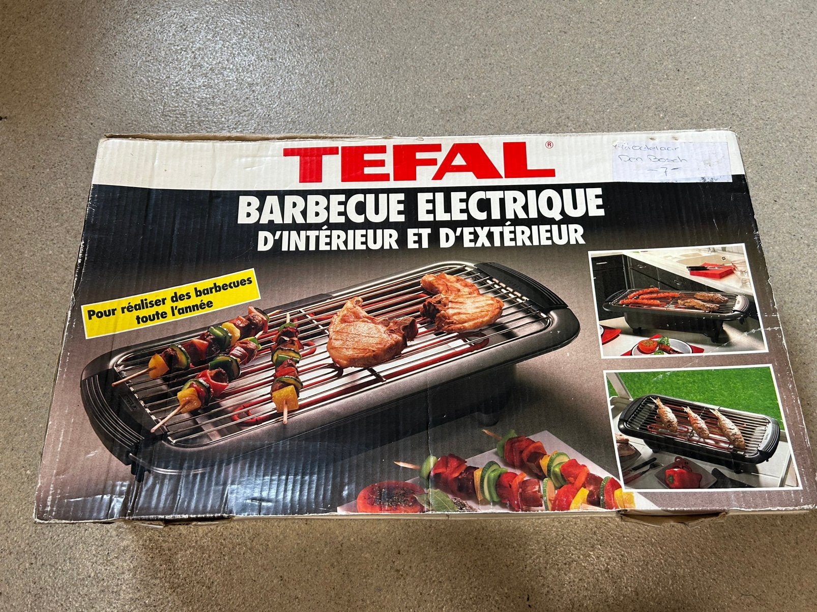 Tefal Barbecue, Tuin en Terras, Elektrische barbecues, Ophalen of Verzenden, Gebruikt