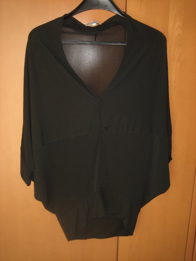 Chique, zeer apart zwart blouse-shirt DAGMAR 38 snazzeys, Maat 38/40 (M), Zwart, Nieuw, Ophalen of Verzenden