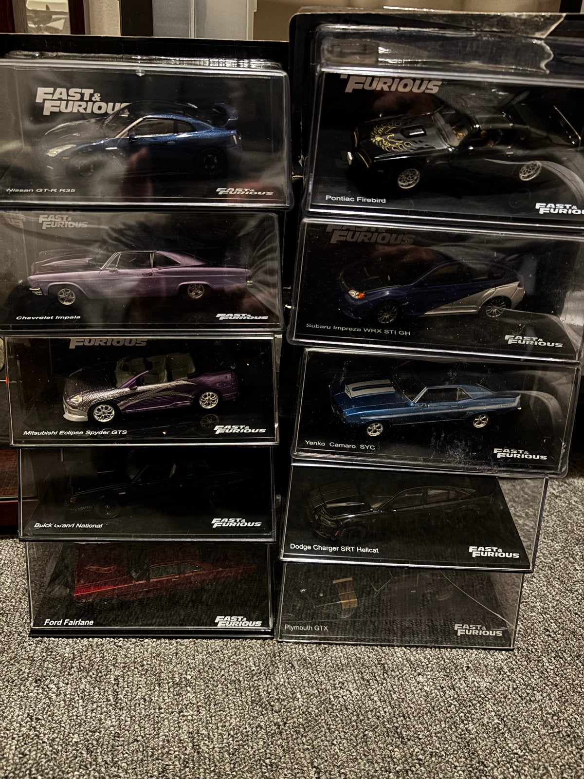 Fast & Furious Modelauto's Altaya - 12 stuks, Ophalen of Verzenden, Gebruikt, Auto