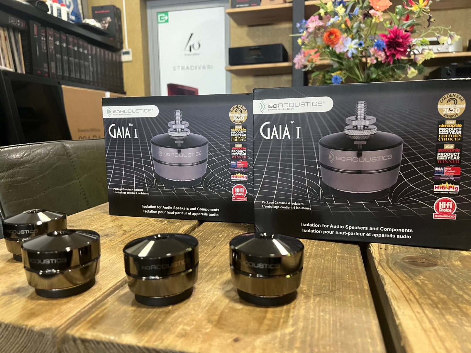 IsoAcoustics Gaia I (Set van 8), Ophalen of Verzenden, Zo goed als nieuw, Overige typen, Overige merken