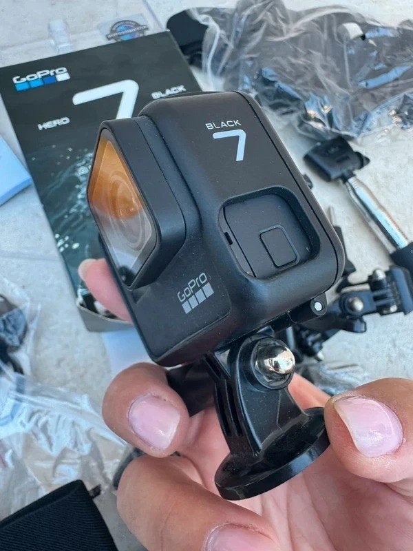 go pro hero black 7, Audio, Tv en Foto, Ophalen, Zo goed als nieuw, GoPro
