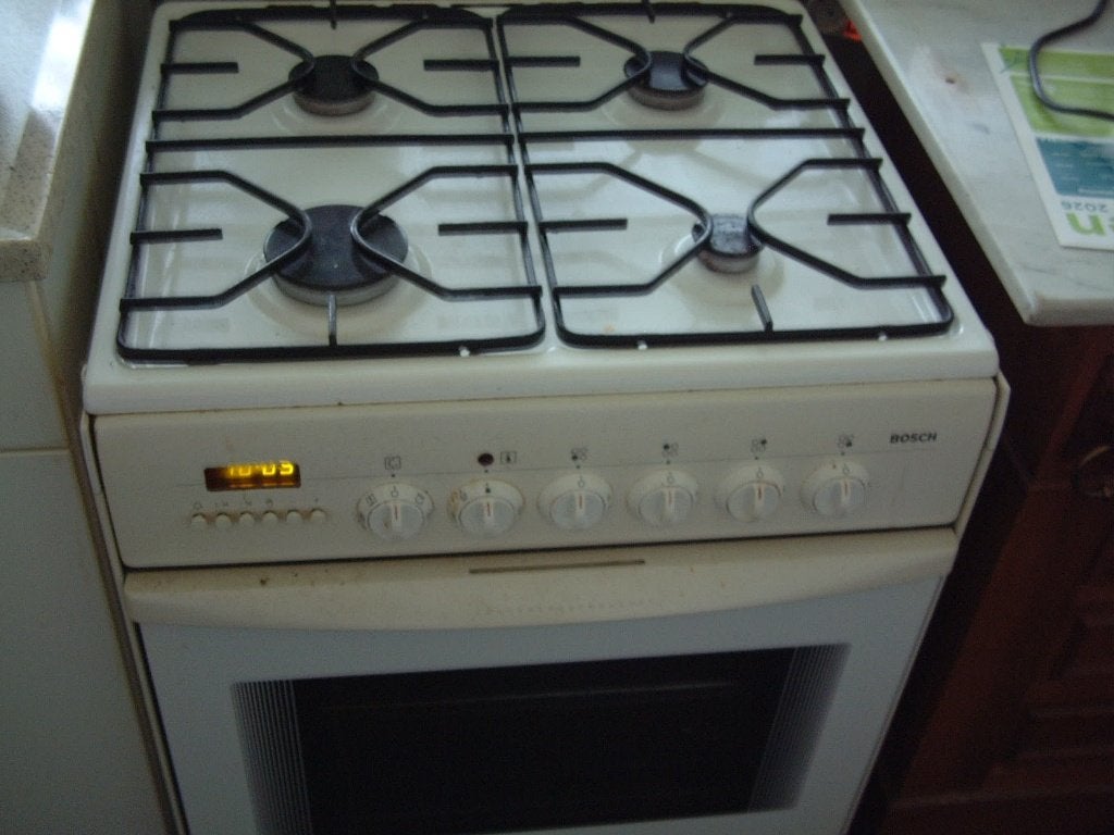 bosch, Ophalen, Gebruikt, Grill, 4 kookzones