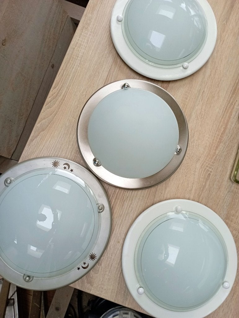 Diverse Plafonieres, Huis en Inrichting, Lampen | Plafondlampen, Ophalen of Verzenden, Nieuw, Glas