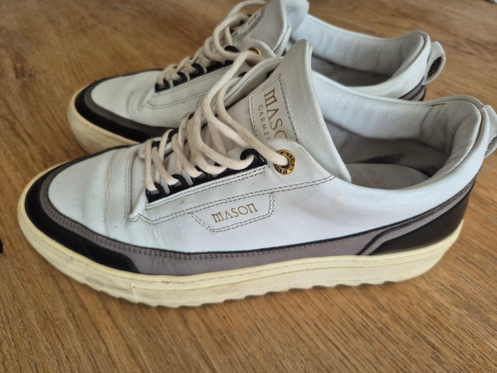 Mason Garments Heren Sneakers - Maat 42, Kleding | Heren, Schoenen, Wit, Ophalen of Verzenden, Sneakers of Gympen, Gedragen