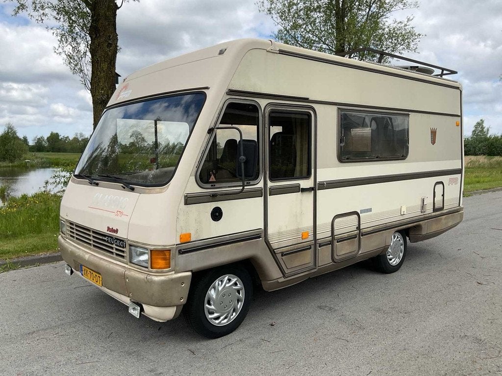 1989 - Peugeot - 280 G 92 - FFB Tabbert - Camper/kampeerauto, Caravans en Kamperen, Campers, Bedrijf, Diesel, Overige merken