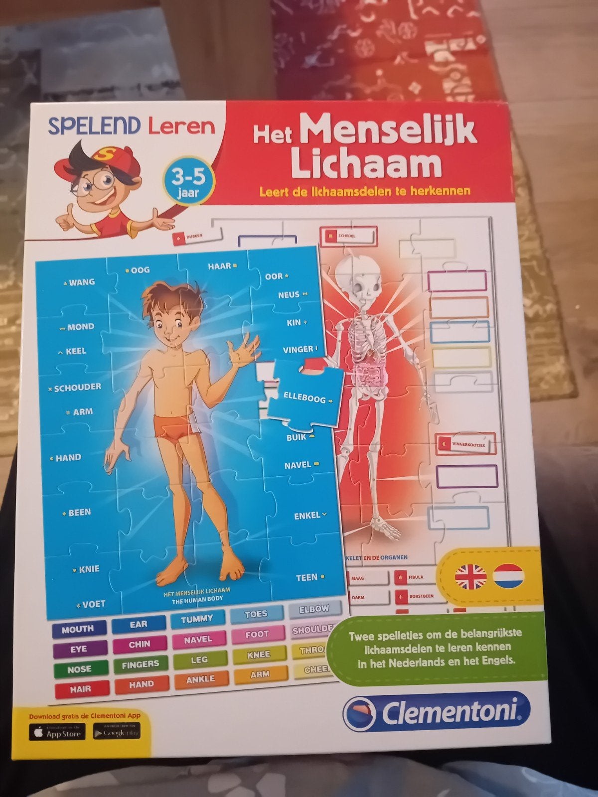 Clementoni Het Menselijk Lichaam Puzzel 3-5 jaar, Kinderen en Baby's, Speelgoed | Educatief en Creatief, Ophalen, Nieuw, Taal en Lezen