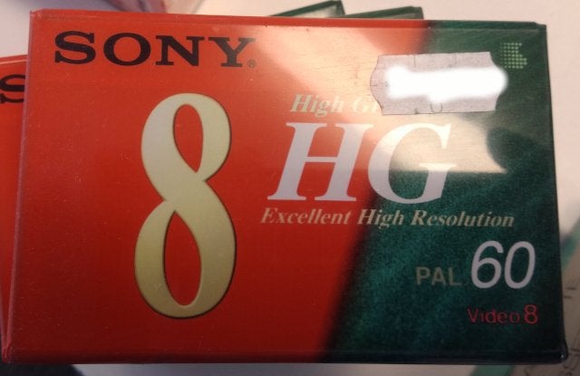 video 8 tape Sony, Raks en TDK nieuw, Ophalen of Verzenden, Nieuw, Videoband