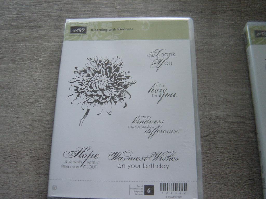 stampin up stempels beginnend met de B, Hobby en Vrije tijd, Ophalen of Verzenden, Nieuw, Unmounted stempel