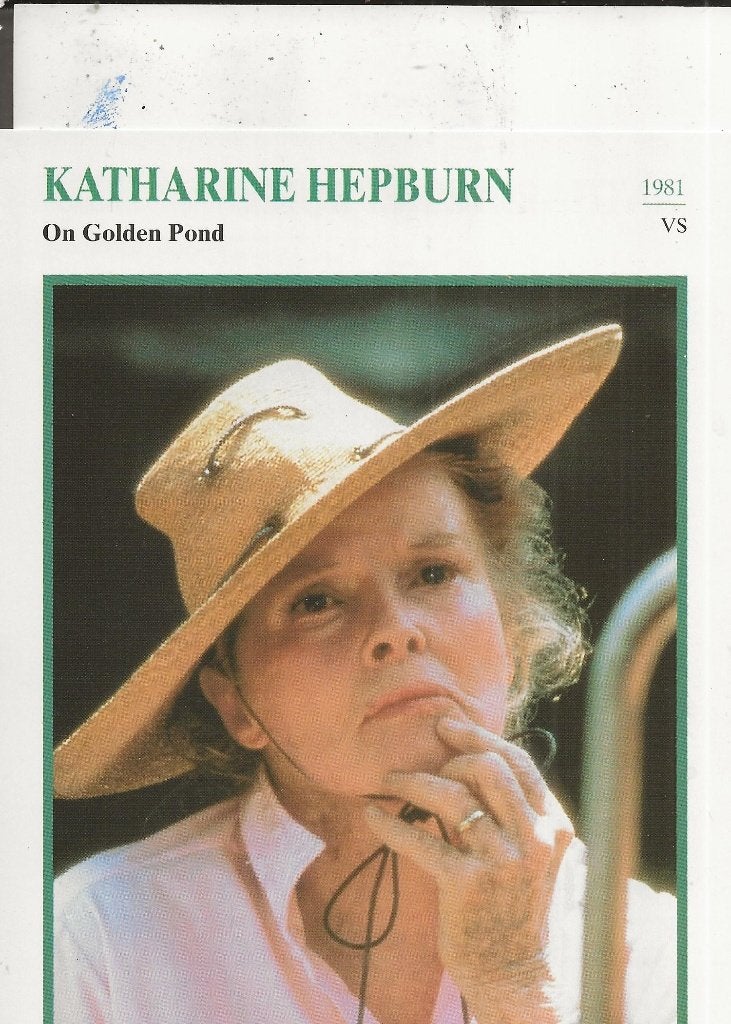 Filmster Katharine H 1981epburn, Ophalen of Verzenden, 1960 tot 1980, Ongelopen, Sterren en Beroemdheden