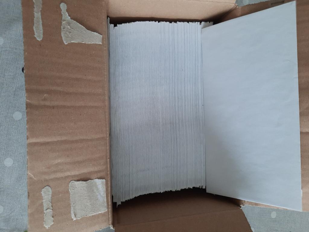 Enveloppen, Ophalen