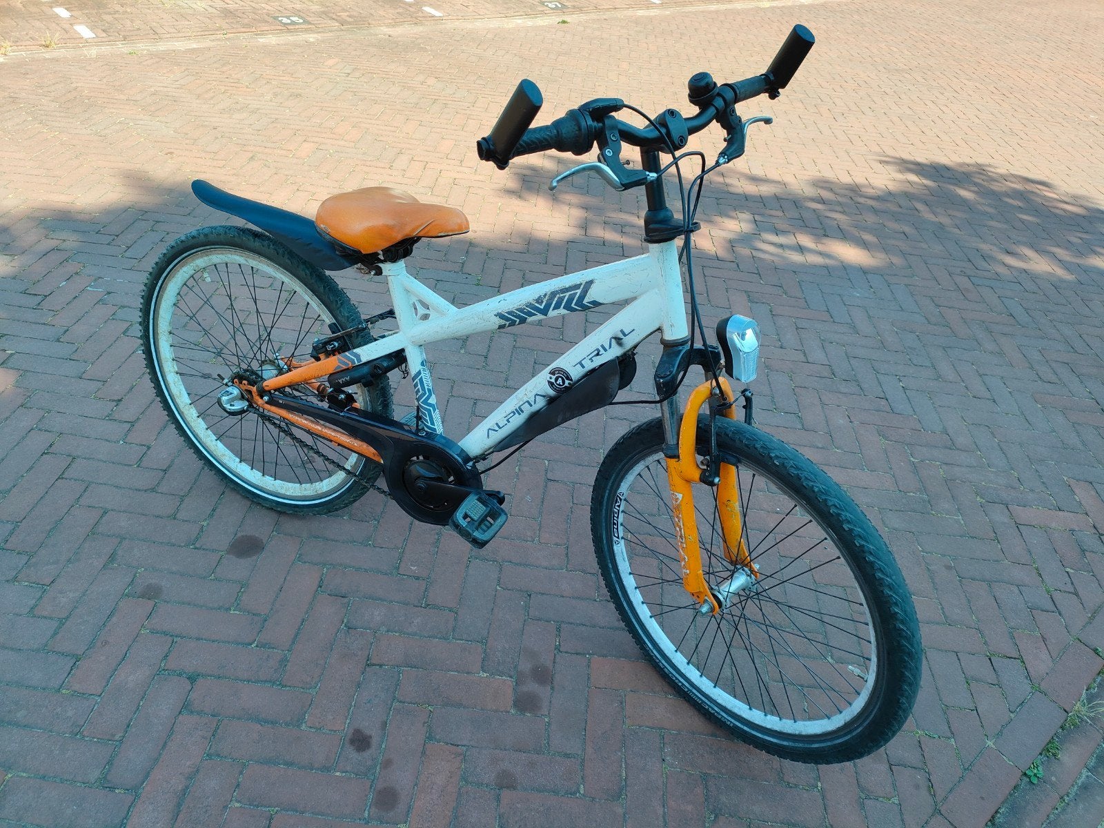 Alpina trial fiets 24 inch met 3 versnelling, Terugtraprem, 24 inch, Versnellingen, Ophalen of Verzenden