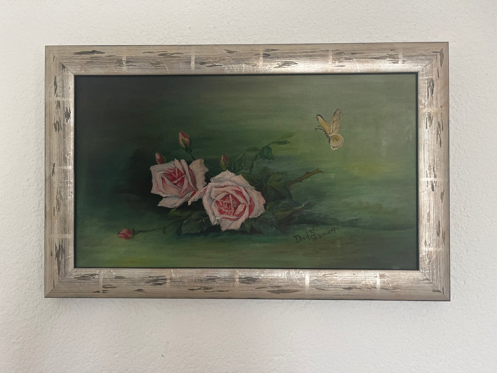 Vintage Olieverfschilderijen Bloemstillevens - Theodora van, Ophalen of Verzenden