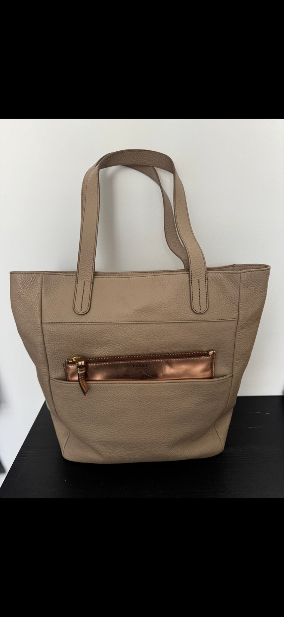 Fossil Shopper - Nieuw, Ophalen of Verzenden, Nieuw, Beige, Shopper
