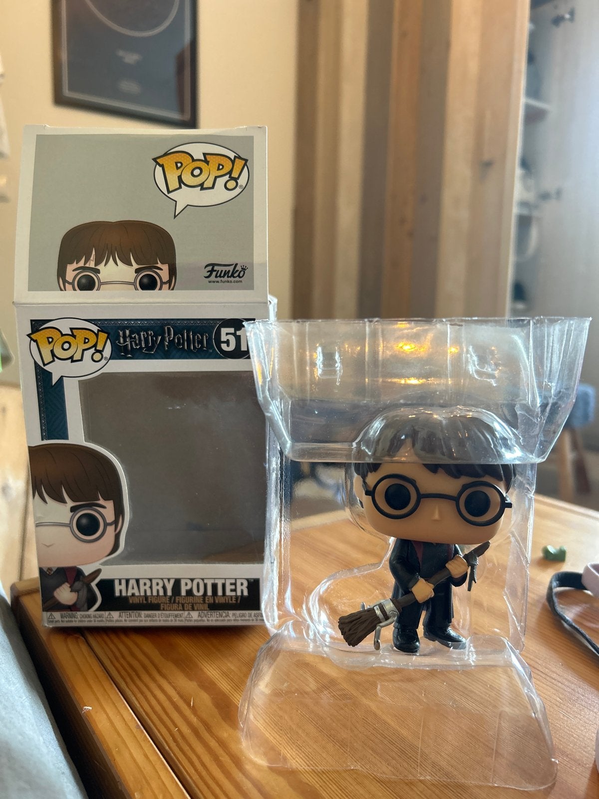 Funko Pop! Harry Potter #51 met bezem, Ophalen of Verzenden, Zo goed als nieuw