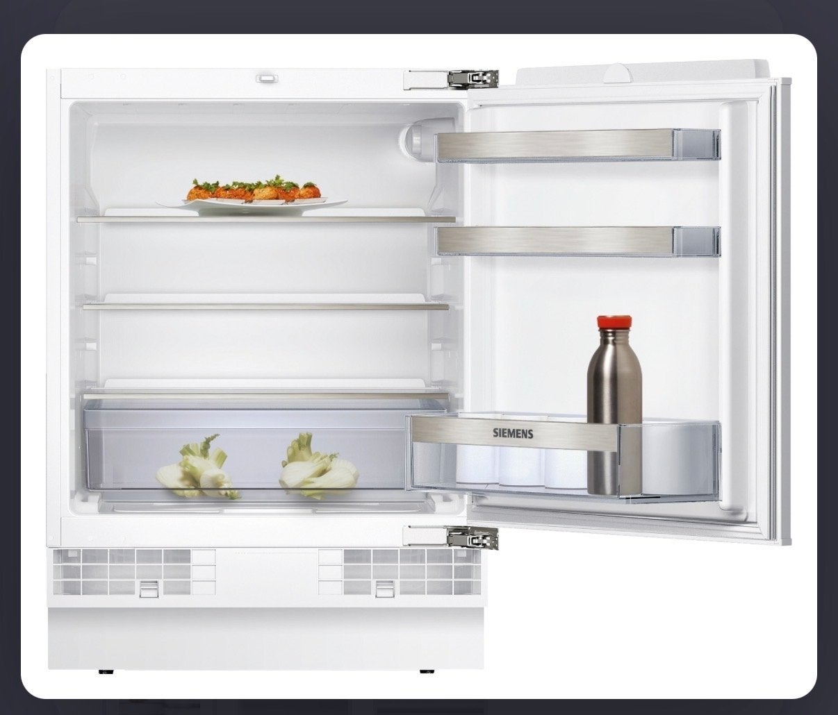 Siemens KU15RADF01 onderbouw koelkast, Ophalen, Minder dan 85 cm, 60 cm of meer, 100 tot 150 liter