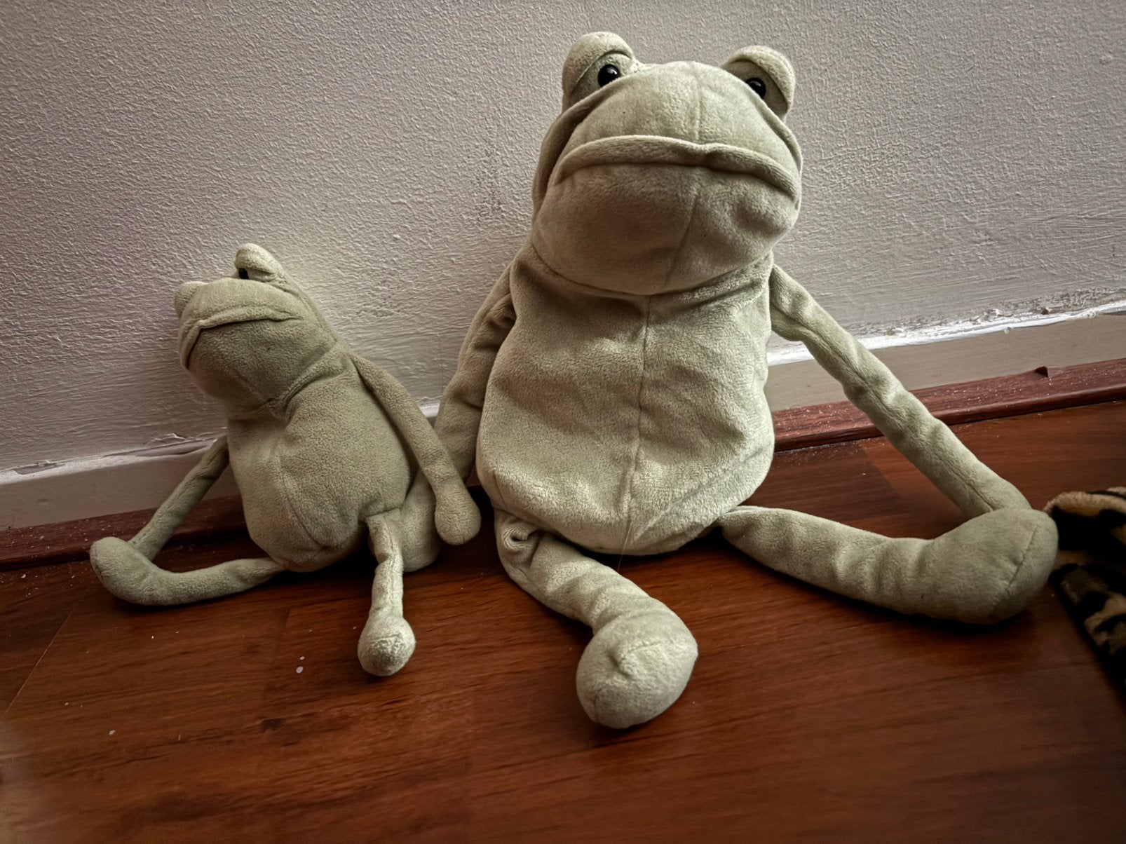 Jellycat fergus frog, Ophalen of Verzenden, Zo goed als nieuw, Overige typen, Jellycat