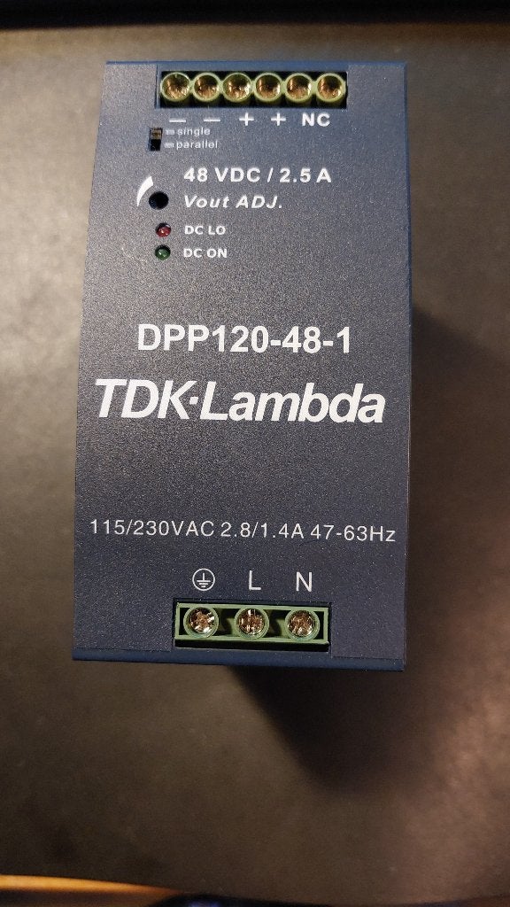 voeding 48vdc 120w, Ophalen of Verzenden, Nieuw