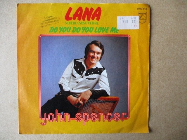 s5563 john spencer - lana, Ophalen, Gebruikt, 7 inch, Overige genres