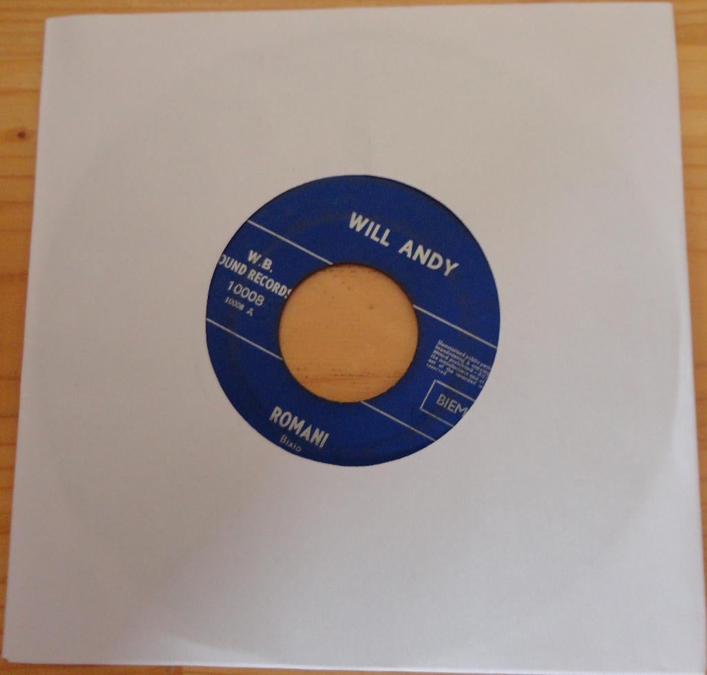 Will Andy > Romani, Gebruikt, 7 inch, Single, Ophalen of Verzenden