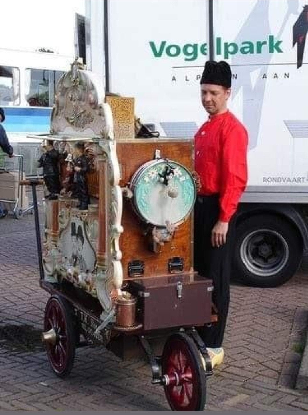 Draaiorgel Laurel Hardy, Ophalen of Verzenden, Gebruikt