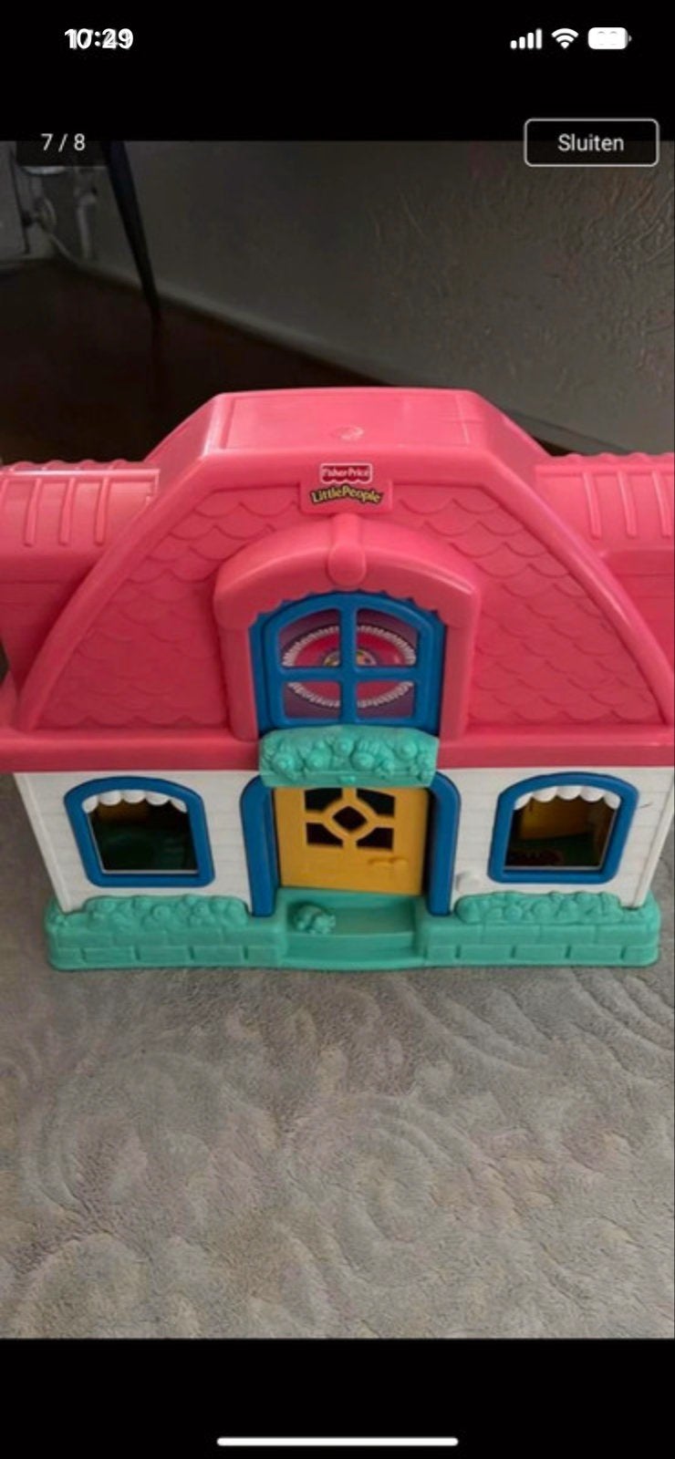 Vtech Speelset: Treinhuis, Dierfiguren & Geluidjes, Ophalen of Verzenden, Gebruikt, Jongen of Meisje