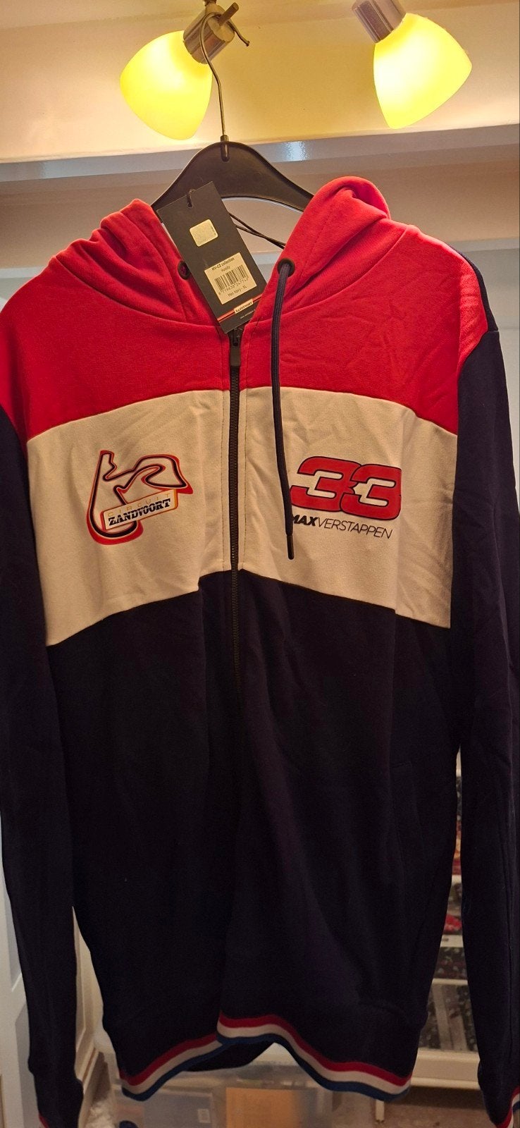 Zandvoort nr 33 vest/hoody xl, Ophalen of Verzenden, Nieuw, Maat 56/58 (XL), Blauw
