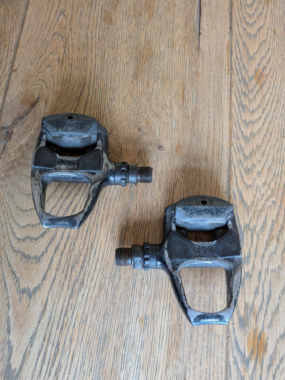 SPD-SL Shimano pedalen, Fietsen en Brommers, Fietsonderdelen, Crankstel of Pedalen, Gebruikt, Verzenden, Shimano