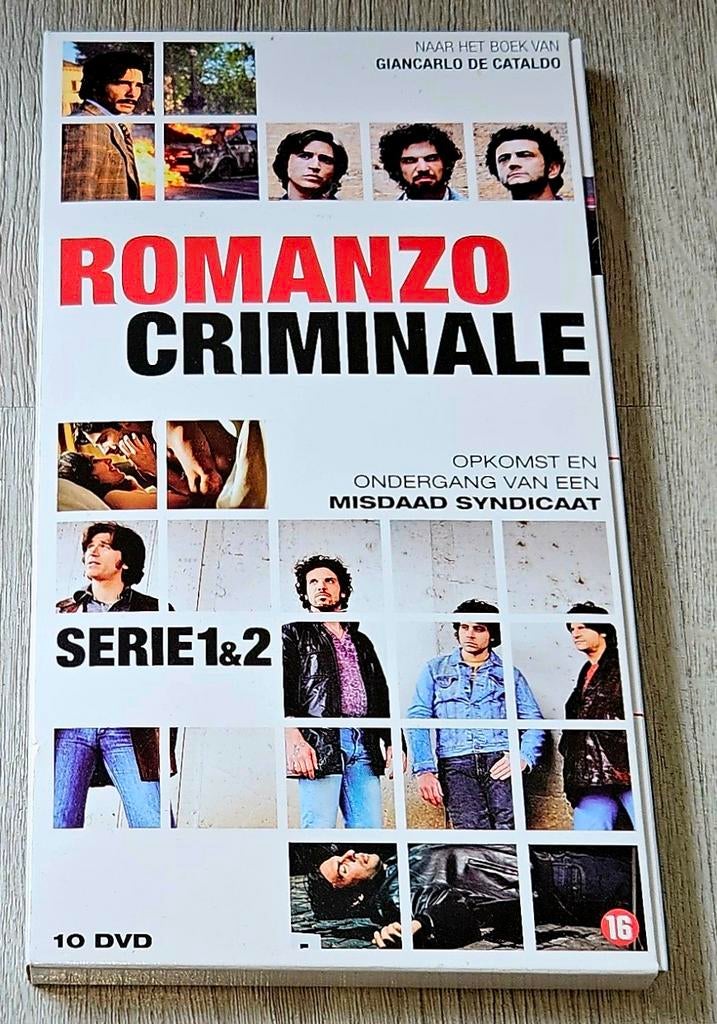 Romanzo Criminale - Serie 1 & 2 - 10 DVD Boxset, Cd's en Dvd's, Ophalen of Verzenden