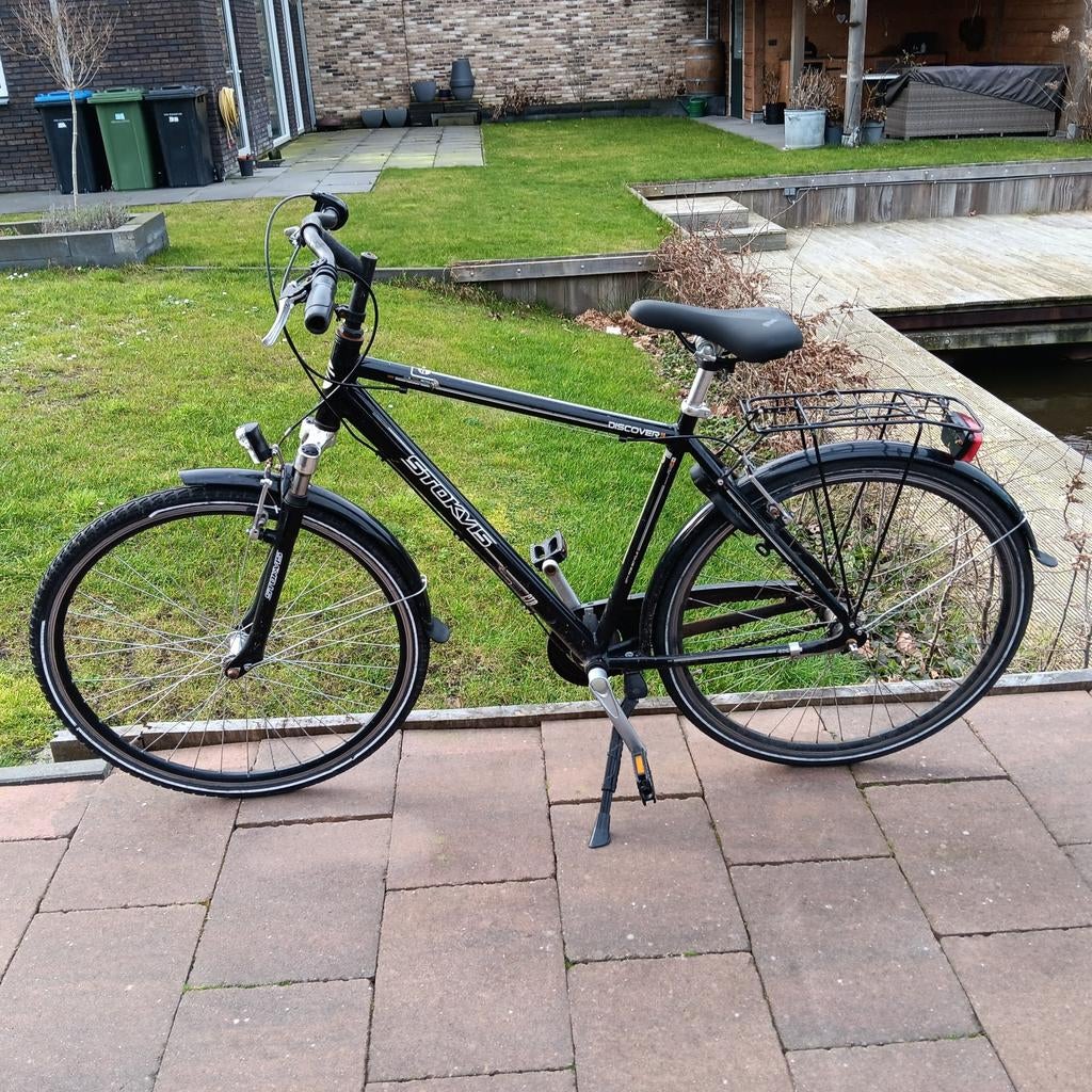 Stokvis fiets herenfiets, Fietsen en Brommers, Ophalen, Gebruikt, Overige merken, Versnellingen