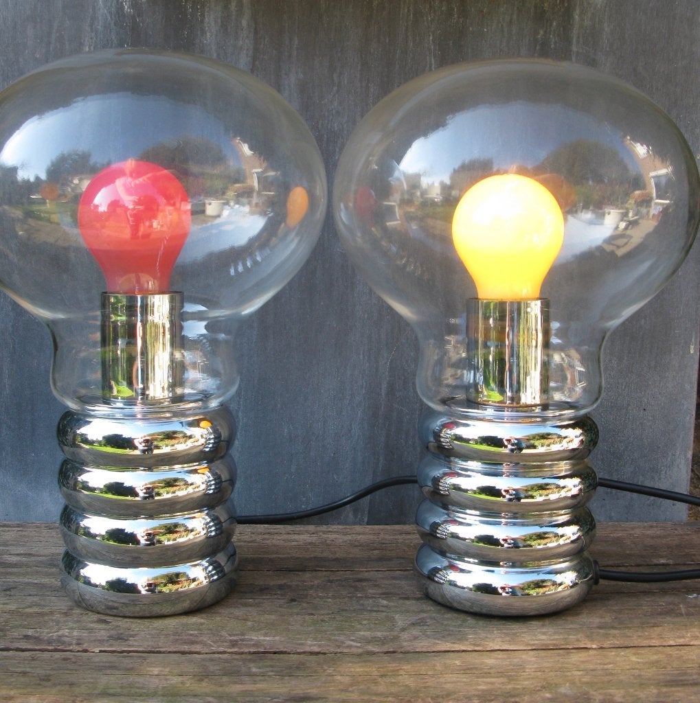 INGO MAURER "BULB" DESIGN TAFELLAMP, Ophalen of Verzenden, 30 cm, Lamp, Gemerkt