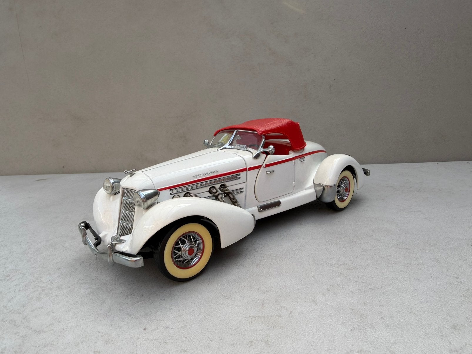 1/24 FRANKLIN MINT AUBURN ROADSTER, Ophalen of Verzenden, Zo goed als nieuw, Overige merken