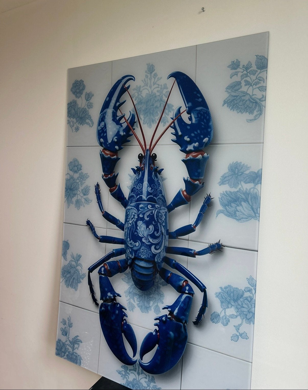 Schilderij plexiglas kreeft lobster, Ophalen