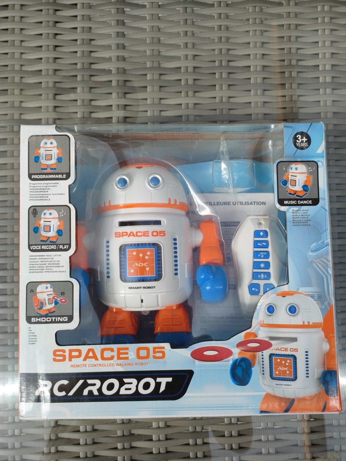 Space 05 RC Robot - Programmeerbaar en Interactief, Ophalen, Jongen of Meisje