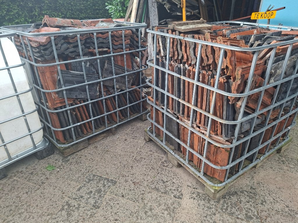 dakpannen  MULDEN  mulderpan  600 x, Ophalen, Gebruikt, Steen of Klei, 15 m² of meer