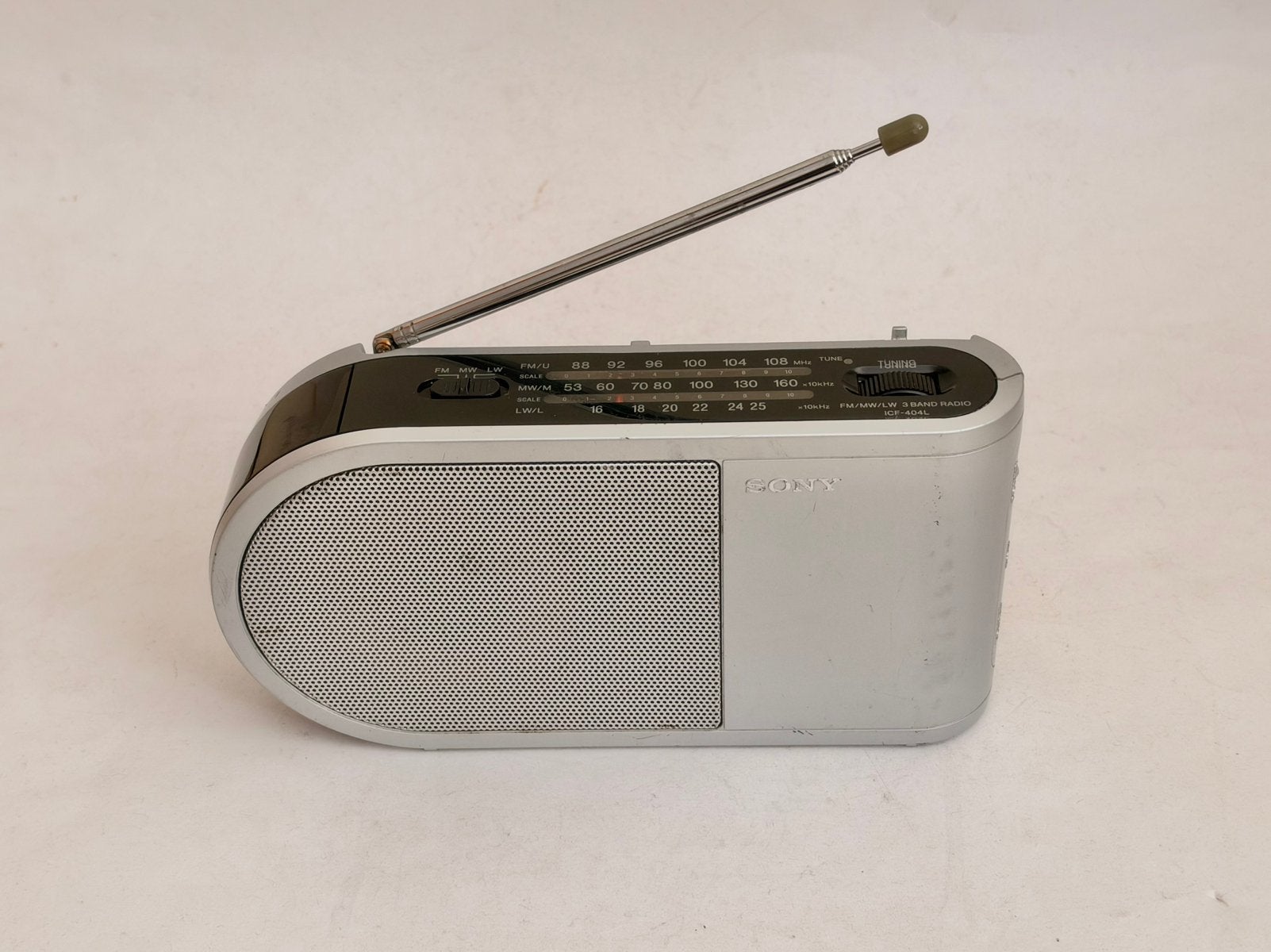 Goed spelende compacte Sony radio, Ophalen of Verzenden, Gebruikt