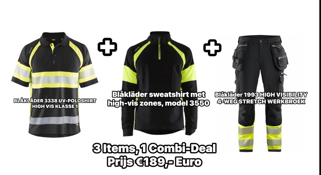 Blaklader Poloshirt, Sweater, Full Strech Werkbroek Maat C48, Ophalen of Verzenden, Nieuw