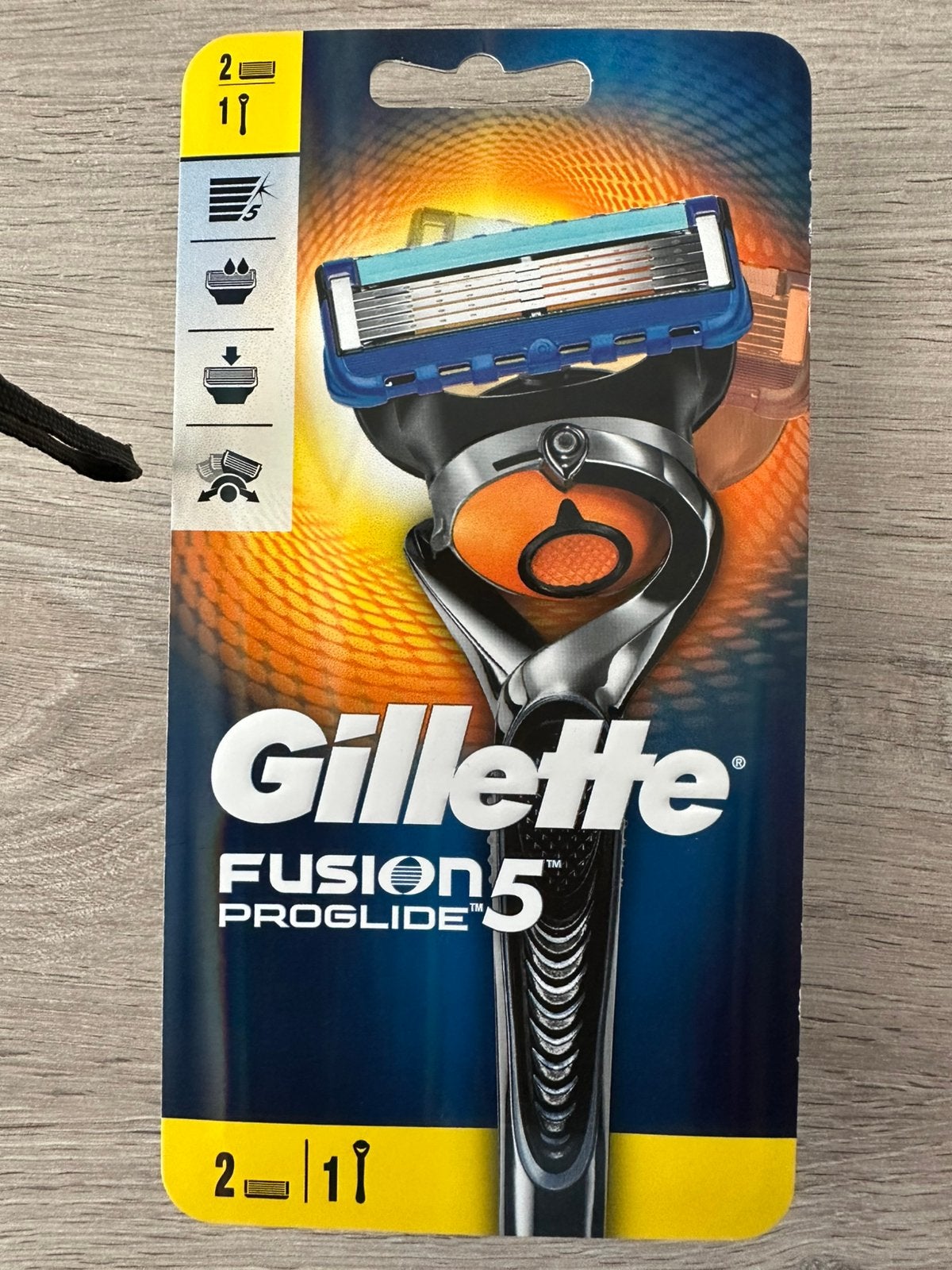 Gillette fusion 5 razor met 2 mesjes, Ophalen, Zo goed als nieuw, Gehele gezicht