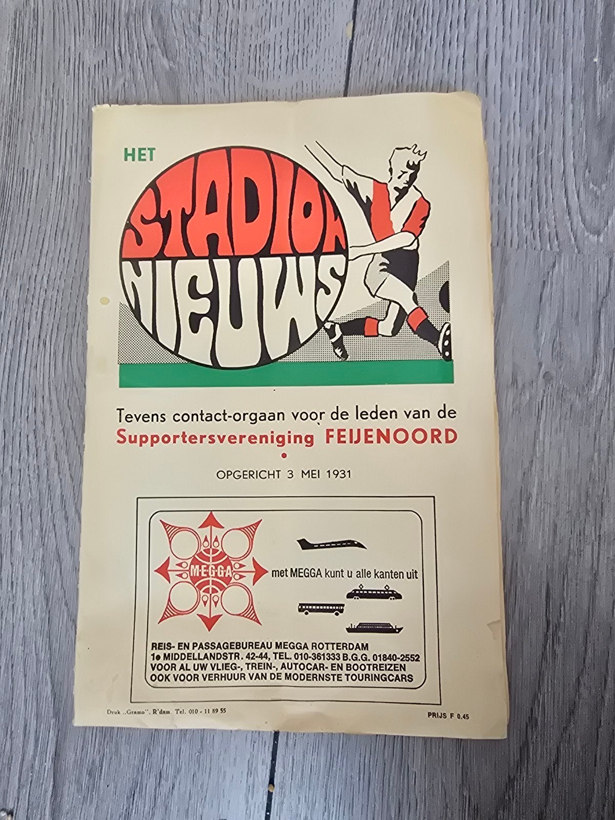 Oud Feyenoord Stadion Nieuws 1972 – Supportersver Feijenoord, Ophalen, Gelezen, Overige typen
