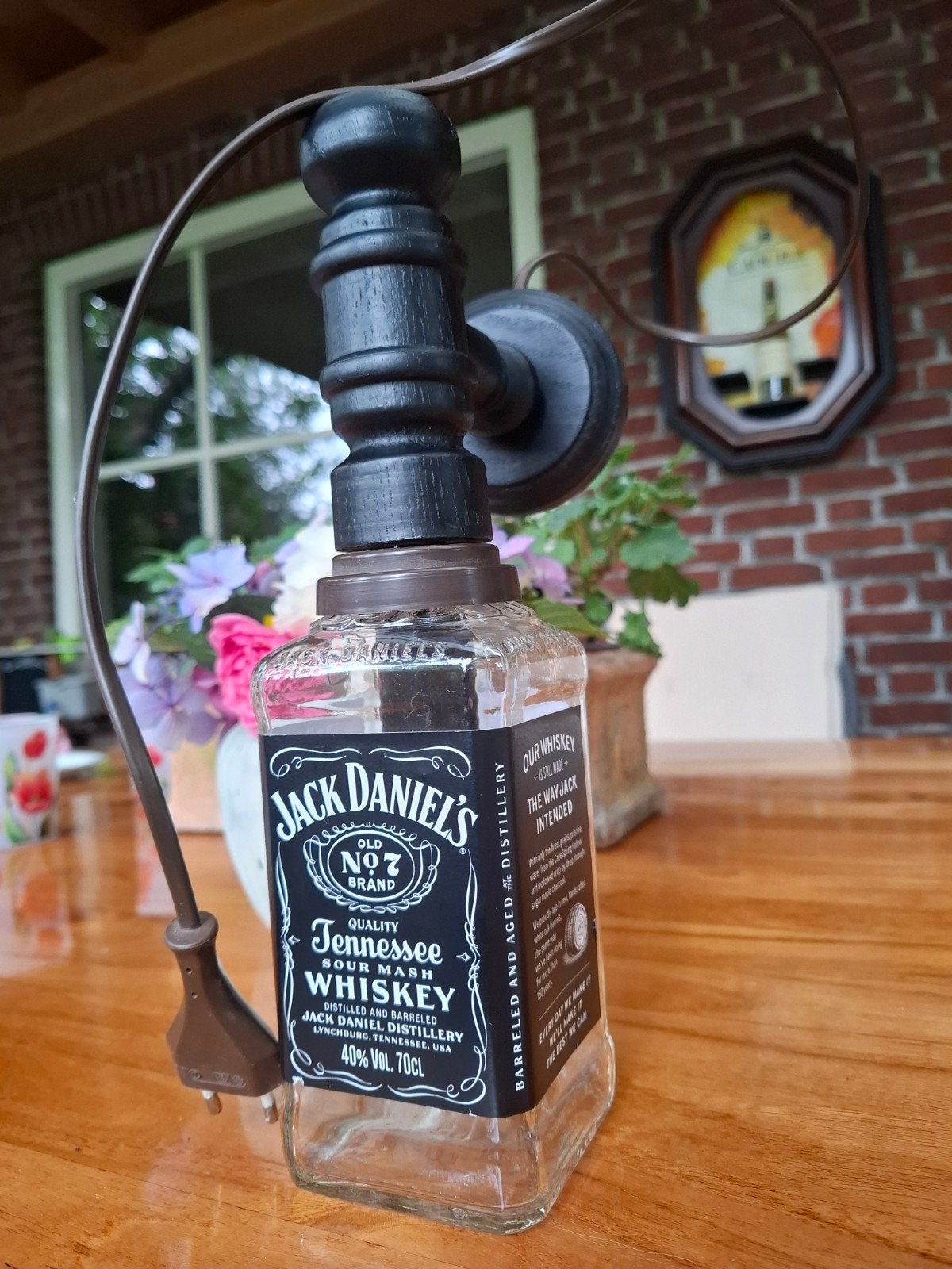whiskey wandlamp jack daniels, Ophalen of Verzenden