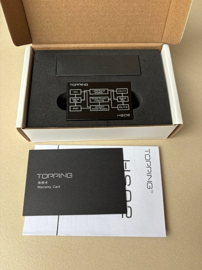 Topping HS02 USB isolator, Ophalen of Verzenden, Nieuw