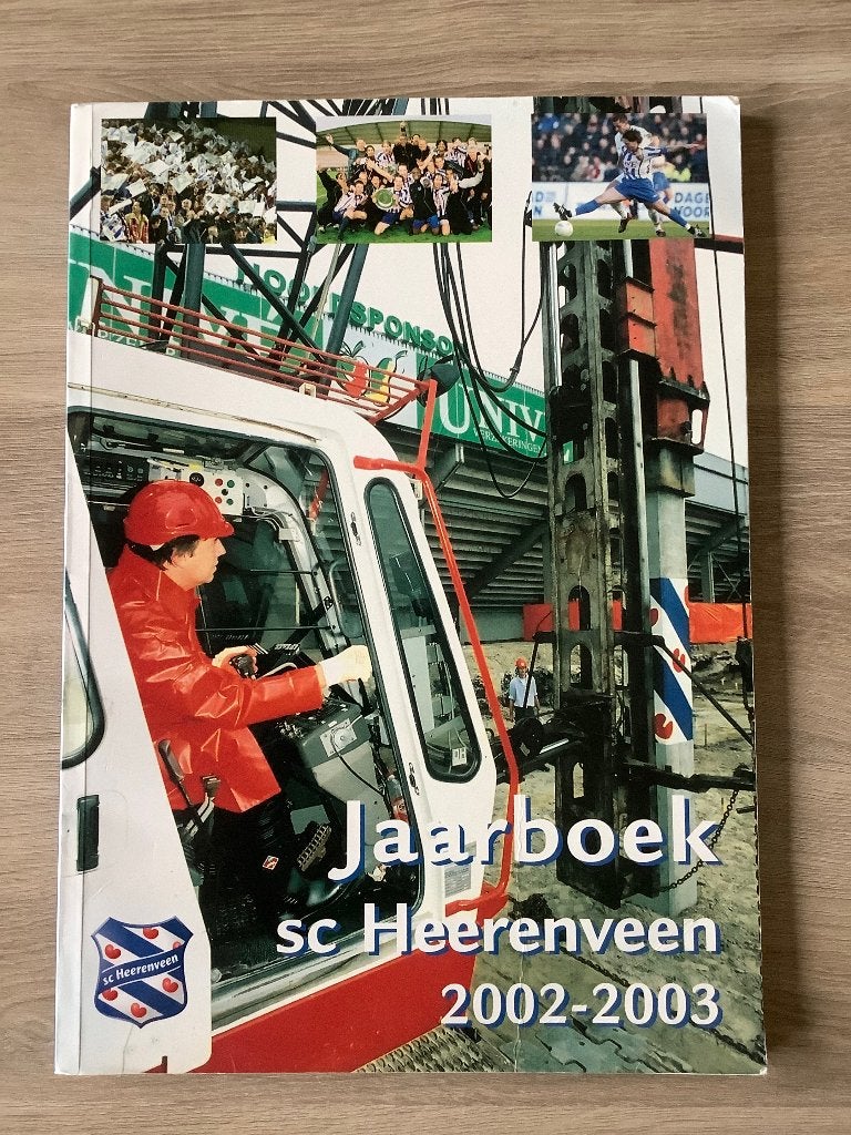 SC Heerenveen Jaaboek 2002-2003, Gelezen, SC Heerenveen, Ophalen of Verzenden, Balsport