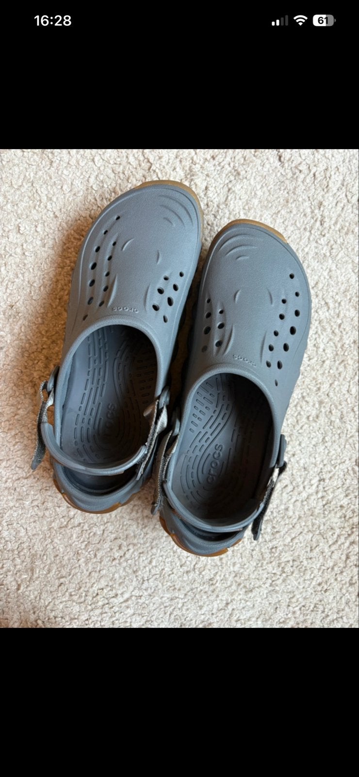 Nieuwe en comfortabele Crocs, maat 45-46, Kleding | Heren, Ophalen, Overige kleuren, Klompen, Nieuw