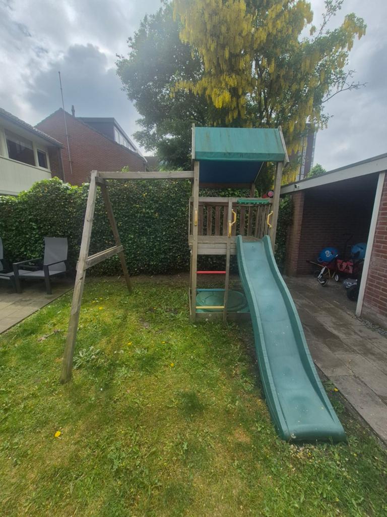 Speeltoestel jungle gym, Ophalen, Gebruikt, Schommel