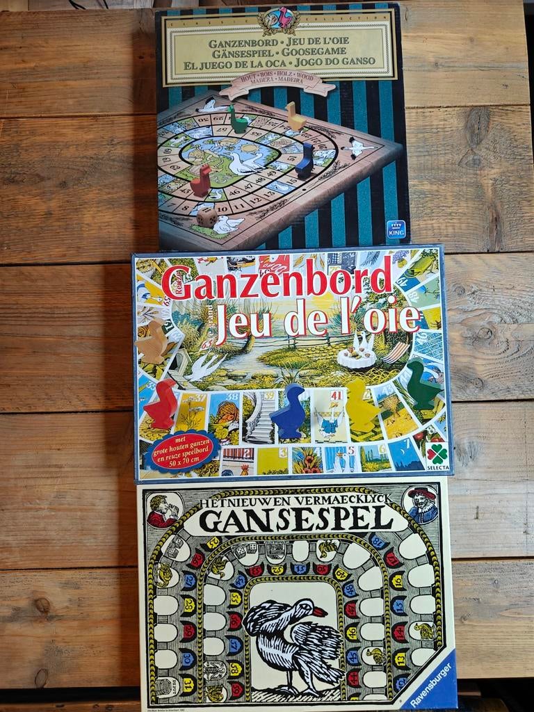 3 X Ganzenbord., Hobby en Vrije tijd, Gezelschapsspellen | Bordspellen, Ravensburger., Ophalen of Verzenden, Ravensburger., Ravensburger.