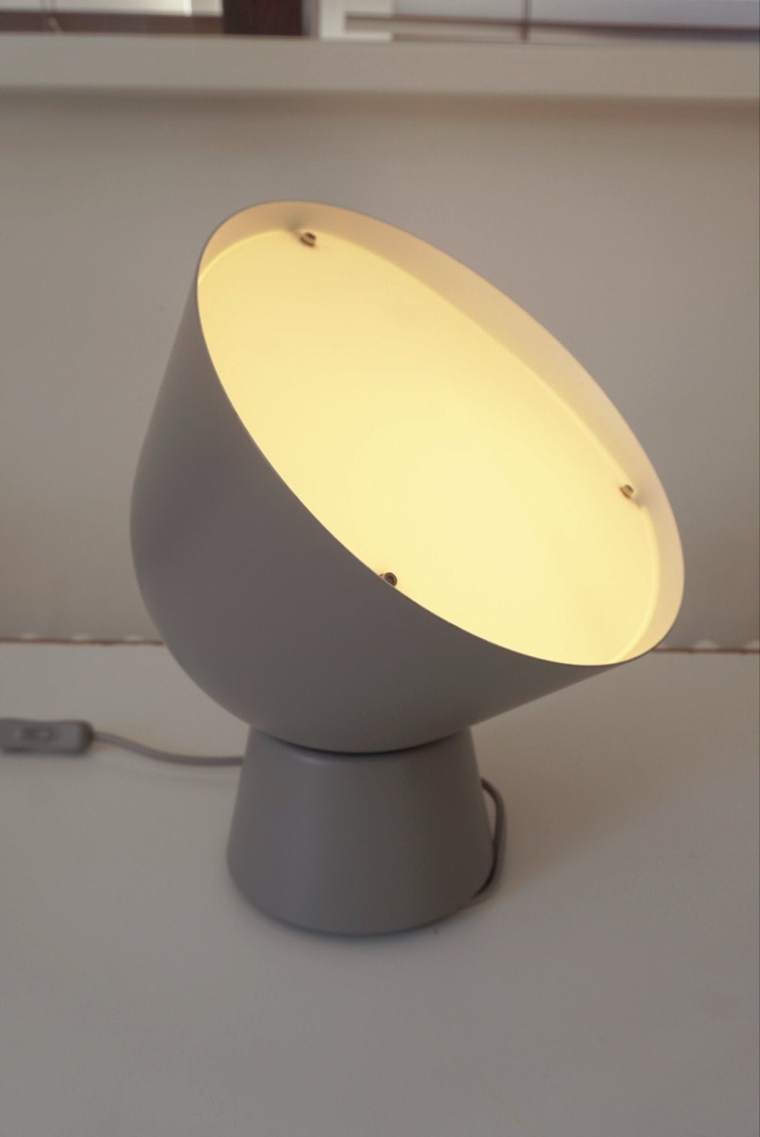 IKEA Ola Wihlborg design lamp - Grijs, Ophalen, Met schakelaar, Grijs, IKEA