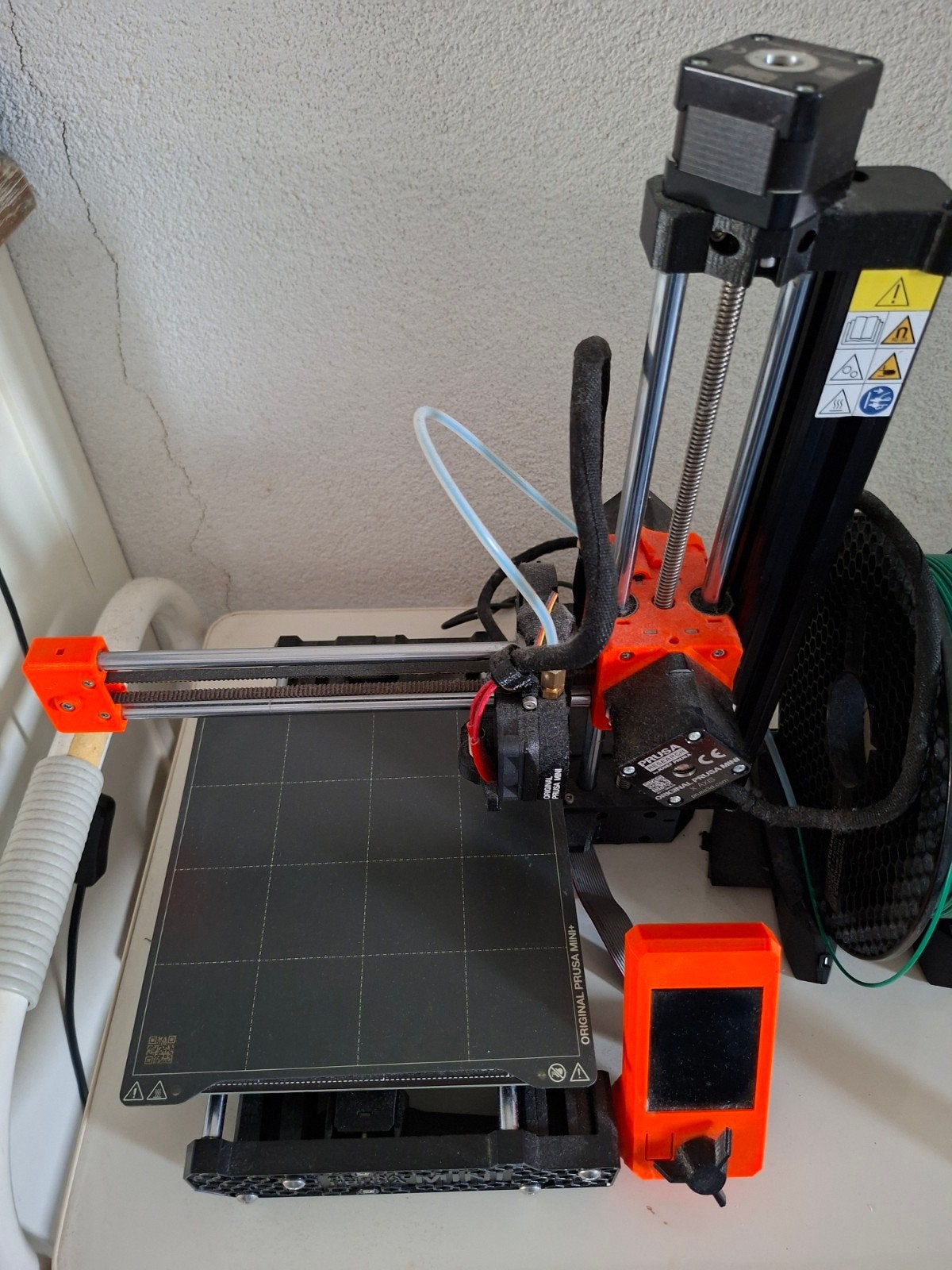 Prusa Mini+ 3D-printer met 4,75 rollen PETG filament, Prusa, Ophalen of Verzenden, Zo goed als nieuw, Filament